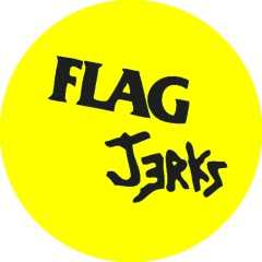 Flag Jerks Motiv 6 Anstecker mit Sicherheitsnadel Ø 25 mm