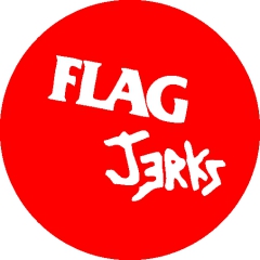 Flag Jerks Motiv 9 Anstecker mit Sicherheitsnadel Ø 25 mm