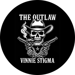 Vinnie Stigma Motiv 1 Anstecker mit Sicherheitsnadel Ø 25 mm