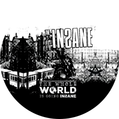 Insane, The Insane Motiv 3 Anstecker mit Sicherheitsnadel Ø 25 mm