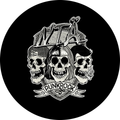 N.T.Ä. Motiv 5 Anstecker mit Sicherheitsnadel Ø 25 mm