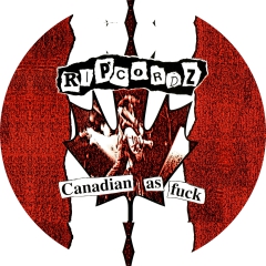 Ripcordz Motiv 4 Anstecker mit Sicherheitsnadel Ø 25 mm