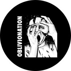 Obliteration Motiv 1 Anstecker mit Sicherheitsnadel Ø 25 mm