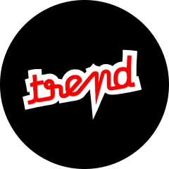 Trend Motiv 1 Anstecker mit Sicherheitsnadel Ø 25 mm