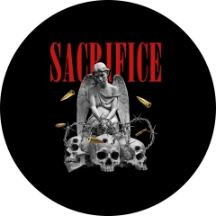 Sacrifice Motiv 1 Anstecker mit Sicherheitsnadel Ø 25 mm