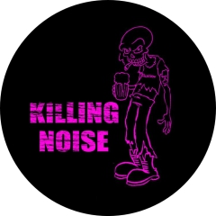 Killing Noise Motiv 1 Anstecker mit Sicherheitsnadel Ø 25 mm