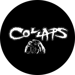 Collaps Motiv 3 Anstecker mit Sicherheitsnadel Ø 25 mm