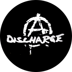 Discharge Motiv 41 Anstecker mit Sicherheitsnadel Ø 25 mm