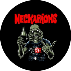 Neckarions Motiv 2 Anstecker mit Sicherheitsnadel Ø 25 mm