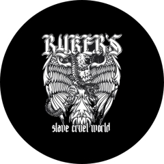 Ryker´s Rykers Motiv 2 Anstecker mit Sicherheitsnadel Ø 25 mm