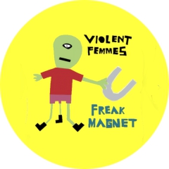 Violent Femmes Motiv 4 Anstecker mit Sicherheitsnadel Ø 25mm