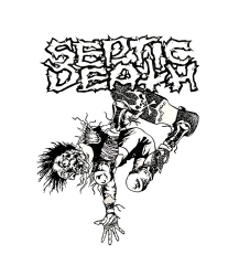 Septic Death Motiv 13 Anstecker mit Sicherheitsnadel Ø 25mm