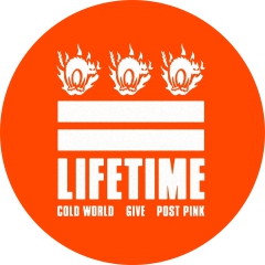 Lifetime Motiv 6 Anstecker mit Sicherheitsnadel Ø 25 mm