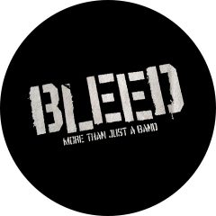 Bleed Motiv 1 Anstecker mit Sicherheitsnadel Ø 25 mm