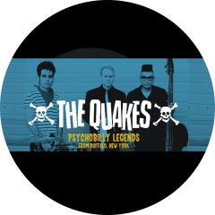 Quakes, The Quakes Motiv 1 Anstecker mit Sicherheitsnadel Ø 25 mm