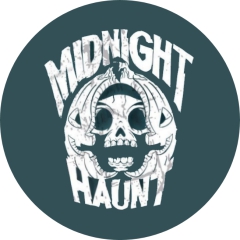 Midnight Haunt Motiv 1 Anstecker mit Sicherheitsnadel Ø 25 mm