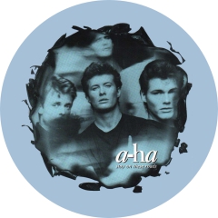 A-Ha Motiv 2 Anstecker mit Sicherheitsnadel Ø 25 mm