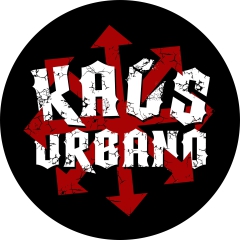 Kaos Urbano Motiv 1 Anstecker mit Sicherheitsnadel Ø 25 mm