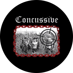 Concussive Motiv 1 Anstecker mit Sicherheitsnadel Ø 25 mm