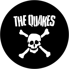 Quakes, The Quakes Motiv 2 Anstecker mit Sicherheitsnadel Ø 25 mm