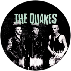 Quakes, The Quakes Motiv 4 Anstecker mit Sicherheitsnadel Ø 25 mm