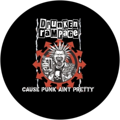 Drunken Rampage Motiv 1 Anstecker mit Sicherheitsnadel Ø 25 mm