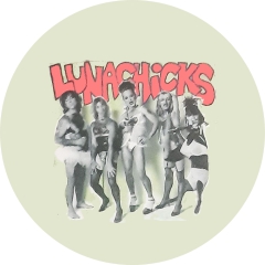 Lunachicks Motiv 1 Anstecker mit Sicherheitsnadel Ø 25 mm