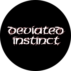 Deviated Instinct Motiv 1 Anstecker mit Sicherheitsnadel Ø 25 mm