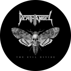 Death Angel Motiv 1 Anstecker mit Sicherheitsnadel Ø 25 mm