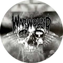 Warwound Motiv 1 Anstecker mit Sicherheitsnadel Ø 25 mm