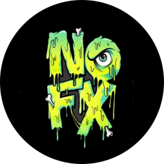 NOFX Motiv 07 Anstecker mit Sicherheitsnadel Ø 25 mm