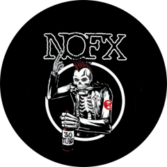 NOFX Motiv 09 Anstecker mit Sicherheitsnadel Ø 25 mm