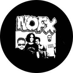NOFX Motiv 10 Anstecker mit Sicherheitsnadel Ø 25 mm