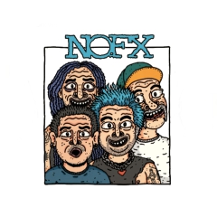 NOFX Motiv 11 Anstecker mit Sicherheitsnadel Ø 25 mm