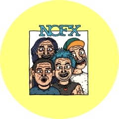 NOFX Motiv 15 Anstecker mit Sicherheitsnadel Ø 25 mm