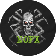 NOFX Motiv 16 Anstecker mit Sicherheitsnadel Ø 25 mm