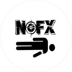 NOFX Motiv 19 Anstecker mit Sicherheitsnadel Ø 25 mm