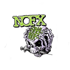 NOFX Motiv 27 Anstecker mit Sicherheitsnadel Ø 25 mm