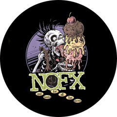 NOFX Motiv 28 Anstecker mit Sicherheitsnadel Ø 25 mm