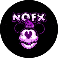 NOFX Motiv 45 Anstecker mit Sicherheitsnadel Ø 25 mm