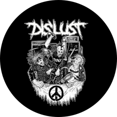 Dislust Motiv 1 Anstecker mit Sicherheitsnadel Ø 25 mm