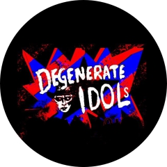 Degenerate Idols Motiv 1 Anstecker mit Sicherheitsnadel Ø 25 mm