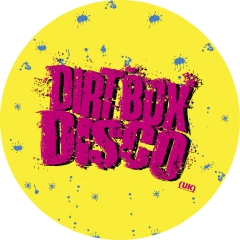 Dirt Box Disco Motiv 3 Anstecker mit Sicherheitsnadel Ø 25mm