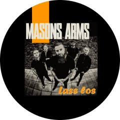 Masons Arms Motiv 2 Anstecker mit Sicherheitsnadel Ø 25 mm