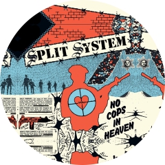 Split System Motiv 1 Anstecker mit Sicherheitsnadel Ø 25 mm