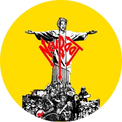 Neuroot Motiv 4 Anstecker mit Sicherheitsnadel Ø 25mm