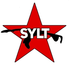 Sylt RAF Motiv 1 Anstecker mit Sicherheitsnadel Ø 25 mm