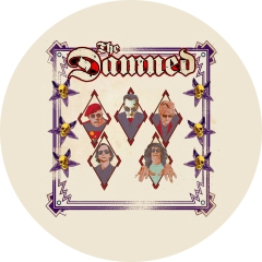 Damned, The Motiv N Anstecker mit Sicherheitsnadel Ø 25 mm