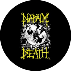 Napalm Death Motiv 4 Anstecker mit Sicherheitsnadel Ø 25mm