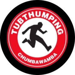 Chumbawamba Motiv 2 Anstecker mit Sicherheitsnadel Ø 25 mm